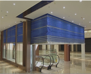 特級(jí)防火卷簾（無(wú)機(jī)折疊提升式）